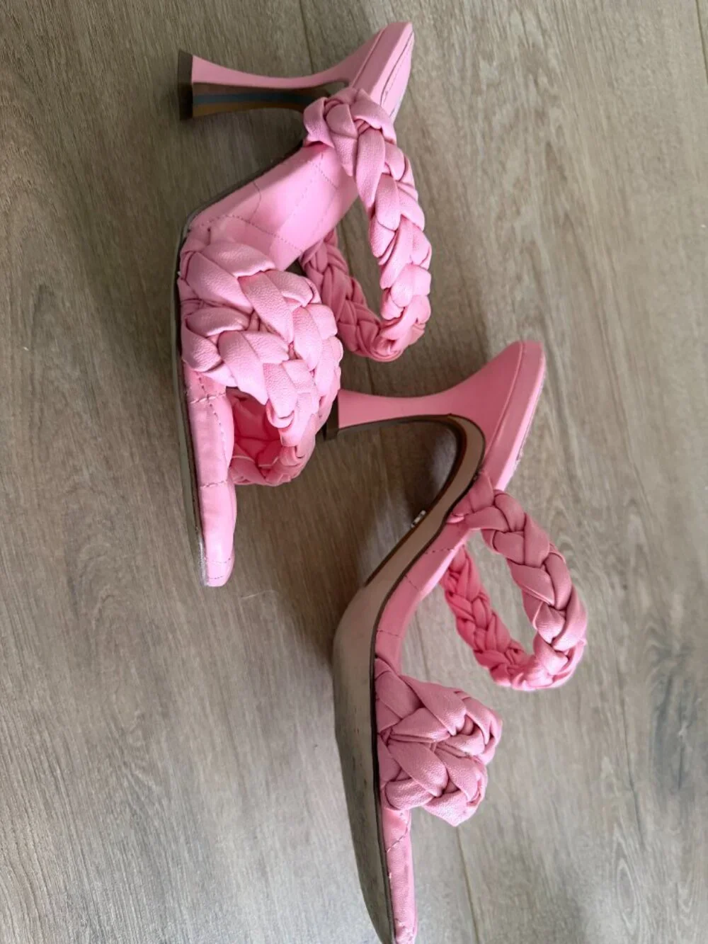 Pink Sam Edelman Strappy Heels